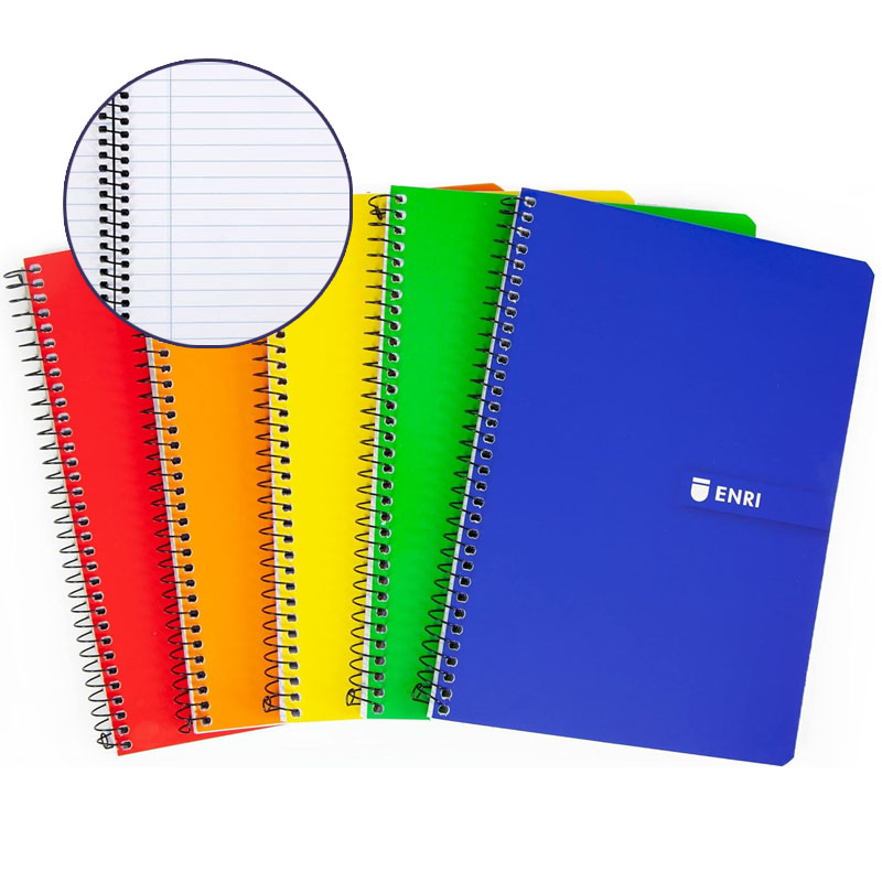 Bloc ENRI A4 - Rayado - 80h 60g (A)