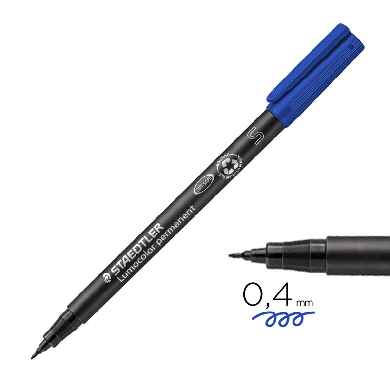 Rotulador STAEDTLER Lumocolor Permanente - Punta ExtraFina (S) A