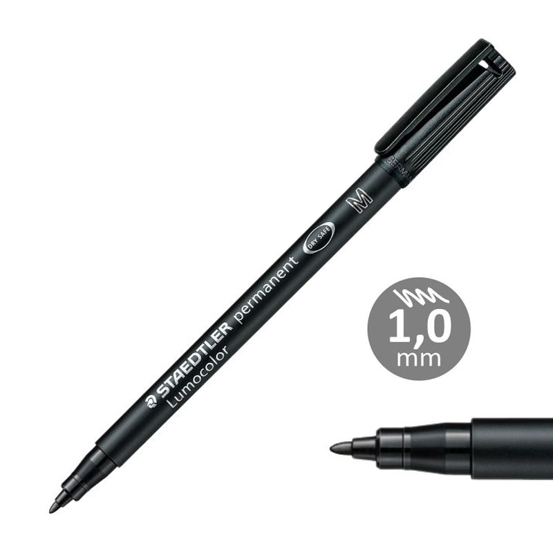 Rotulador STAEDTLER Lumocolor Permanente - Punta Media (M) A
